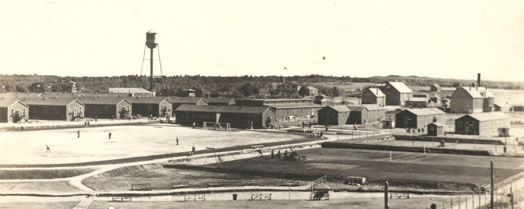 View of Camp 23 at Monteith, Ontario.