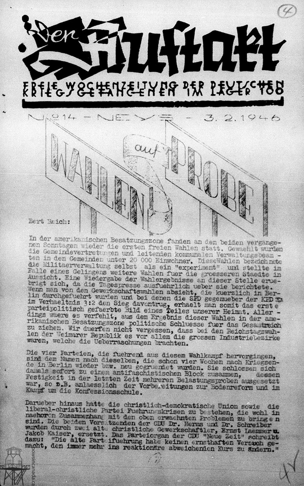 Camp 100 Neys (Camp W) POWs in Canada